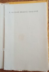 kniha Hradec Králové [proslov na sjezdu bibliofilů severovýchodních Čech ve dnech 27. a 28. září 1936...], Emanuel Hrubý 1937