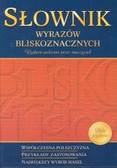 kniha Słownik wyrazów bliskoznacznych Wydanie polecane przez nauczycieli , Wydawnictwo  Greg 2004