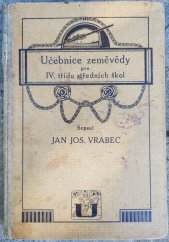 kniha Učebnice zeměvědy pro čtvrtou třídu středních škol, Česká grafická Unie 1913