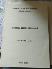 kniha Učebnice obecné neurologie, Masarykova univerzita 1993