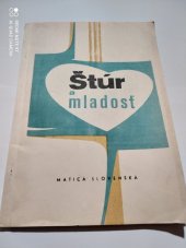 kniha Štúr a mladosť, Matica slovenská 1968