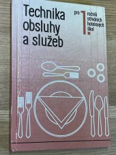 kniha Technika obsluhy a služeb - I. ročník, Merkur 1976