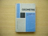 kniha Geometrie pro pedagogické fakulty. 1. díl, SPN 1965