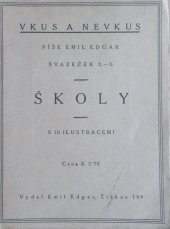 kniha Školy, E. Edgar 1918