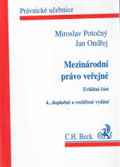 kniha Mezinárodní právo veřejné zvláštní část, C. H. Beck 2003