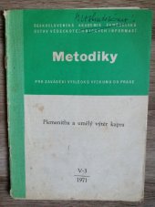 kniha Plemenitba a umělý výtěr kapra, Ústav vědeckotechn. informací Čs. akademie zeměd. 1971