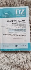 kniha ÚZ 1531 Stavební zákon, vyhlášky a další předpisy, Sagit 2023