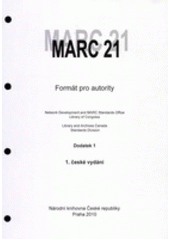 kniha MARC 21 Formát pro autority, Národní knihovna České republiky 2004