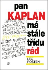 kniha Pan Kaplan má stále třídu rád, Nakladatelství Lidové noviny 1995