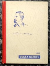 kniha Pod dutým stromem, Jindřich Bačkovský 1927