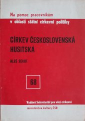 kniha Církev československá husitská, Horizont 1982