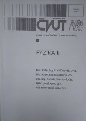 kniha Fyzika II, ČVUT 2001