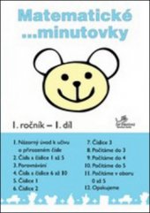 kniha Matematické --minutovky., Prodos 