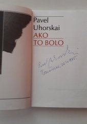 kniha Ako to bolo, Tranoscius 1992