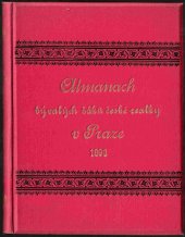 kniha Almanach bývalých žáků české reálky Pražské, nákl. vydavatelů 1893