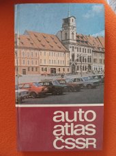 kniha Autoatlas ČSSR 1:400 000, Geodetický a kartografický podnik v Praze  1989