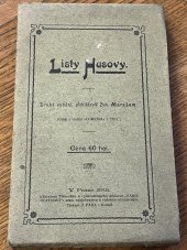 kniha Listy Husovy, Samostatnost 1901