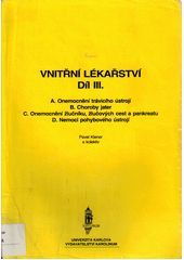 kniha Vnitřní lékařství 3., Karolinum  1997