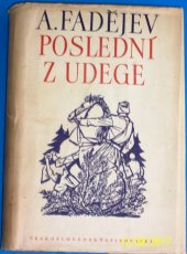 kniha Poslední z Udege Román, Československý spisovatel 1950