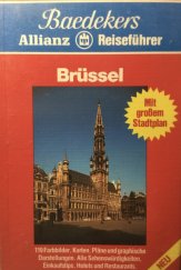 kniha Brüssel Reiseführer, Baedeker 1991