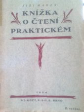 kniha Knížka o čtení praktickém, St. Kočí 1924