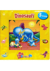 kniha Dinosauři 5 puzzle, Vašut 2007