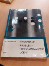 kniha Teoretické problémy programovaného učení, SPN 1971