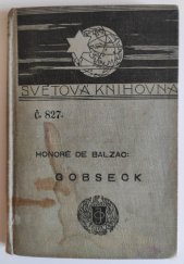 kniha Gobseck, J. Otto 1926