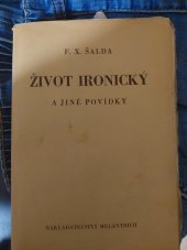 kniha Život ironický a jiné povídky, Česká grafická Unie 1922