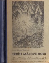 kniha Příběh májové noci, Antonín Dědourek 1935