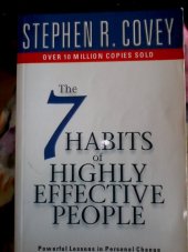 kniha The 7 Habits of highly effective people, Simon & Schuster 1999