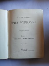 kniha SPISY VÝPRAVNÉ 1 - 3 svazek, F. Šimáček 1897