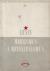 kniha Marxismus a revisionismus, Svoboda 1950