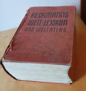 kniha Welt-Lexikon und weltatlas, Otto Beckmanns Leipzig 1932