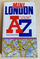 kniha Mini London A - Z For area covered key map, Geogrsphers AZ map company LTD. 2000