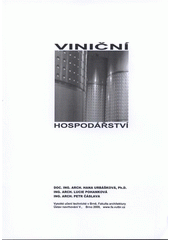 kniha Viniční hospodářství, Vysoké učení technické, Fakulta architektury 2009