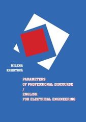 kniha Parameters of professional discourse English for electrical engineering, Tribun EU 2009