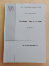 kniha Pozemní stavitelství cvičení II, ČVUT 2004