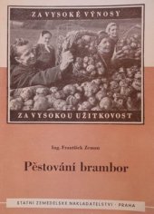 kniha Pěstování brambor, SZN 1953