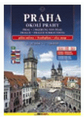 kniha Praha, okolí Prahy plán města, SHOCart 2003