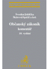 kniha Občanský zákoník komentář, C. H. Beck 2006