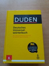 kniha Deutsches Universal-wörterbuch, Dudenverlag 2015