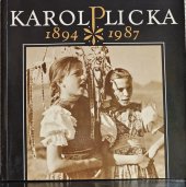 kniha Karol Plicka 1894 - 1987, Slovenské národné múzeum 1989