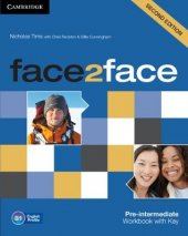 kniha Face2face Pre-intermediate - Workbook, Cambridge University Press 2012