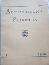 kniha Archaeologica Pragensia archeologický sborník Muzea hlavního města Prahy., Muzeum hlavního města Prahy 2007