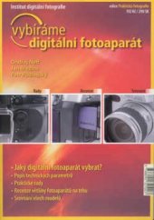 kniha Vybíráme digitální fotoaparát, Institut digitální fotografie 2002