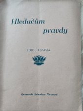 kniha Hledačům pravdy, Antonín Kovanda 1946