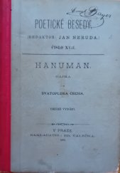 kniha Hanuman bajka, Eduard Valečka 1889