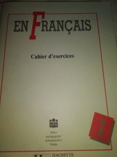 kniha En français [Díl] 1 Cahier d'exercices., SPN 1994