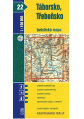 kniha Táborsko, Třeboňsko turistická mapa, Kartografie 2003